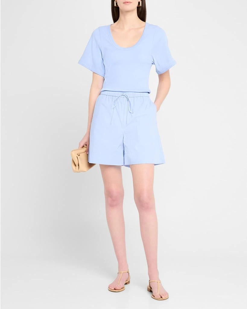 BY MALENE BIRGER Lunai Ribbed Stretch Organic Cotton T-Shirt 2