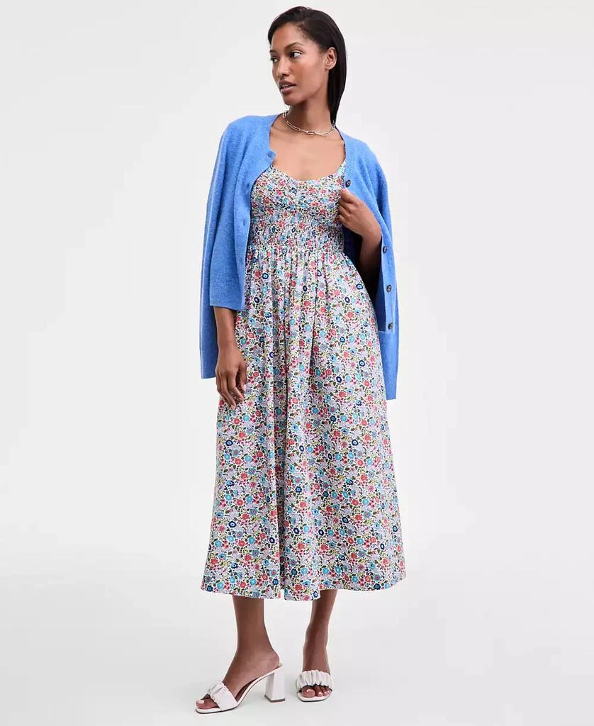 knee length dresses for ladies Sunkissed Tank Midi Dress