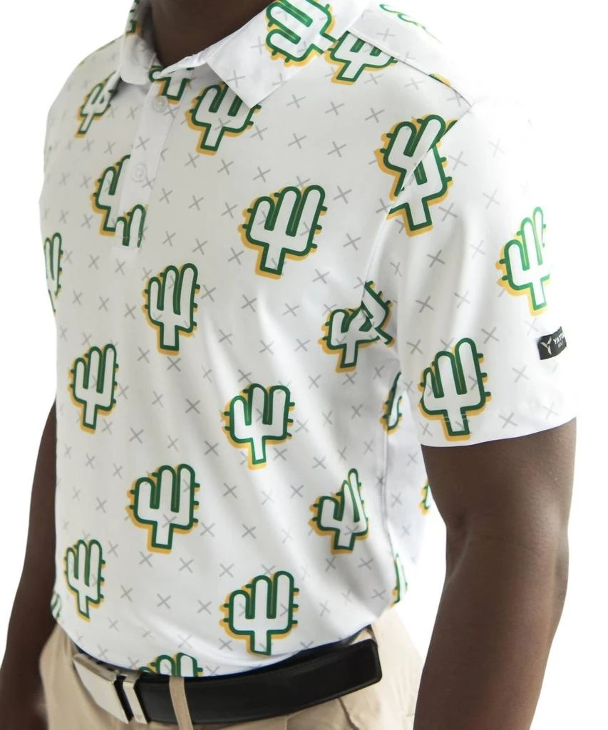 Yatta Golf People's Polo In White 2