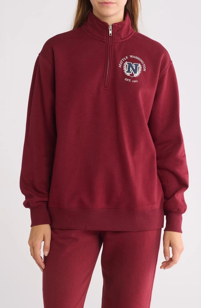 Abound Logo Quarter Zip Pullover 1