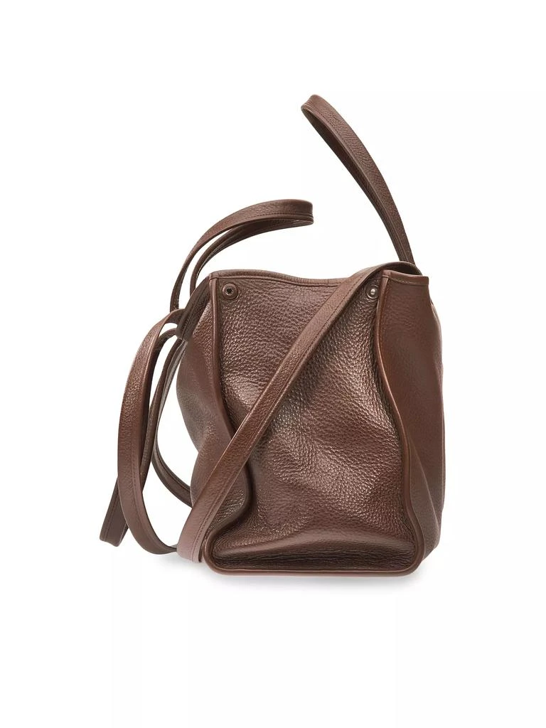 Telfar Large Pebbled Leather Carry Bag 2