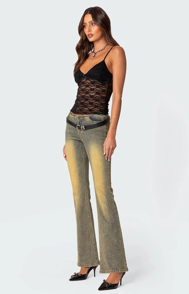 Edikted Eira Sheer Lace Tank Top 3