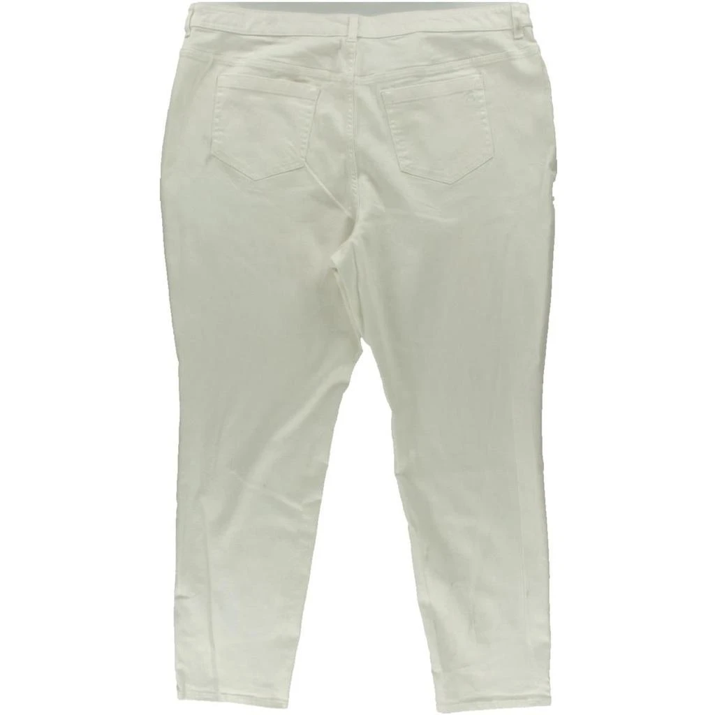 Vince Camuto Plus Womens Skinny High Waist Jeans 4