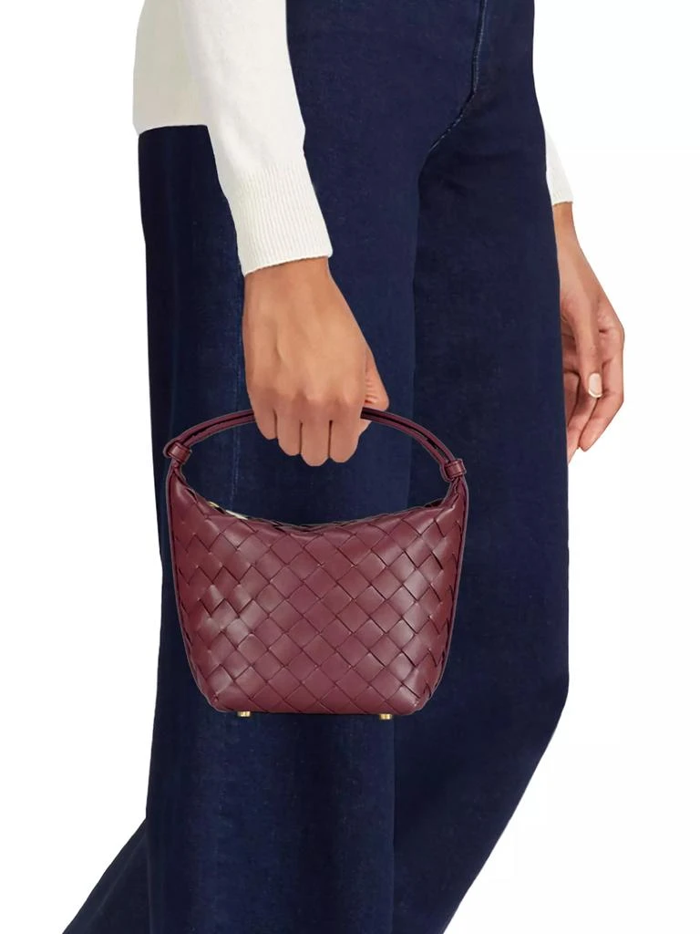 Bottega Veneta Candy Wallace Intrecciato Leather Top-Handle Bag 3