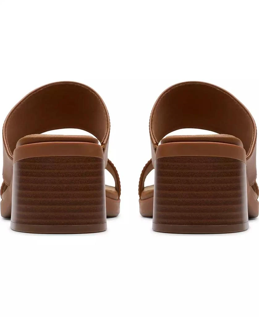 Clarks Collection Women's Jaylan Dusk Block Heel Sandals 3
