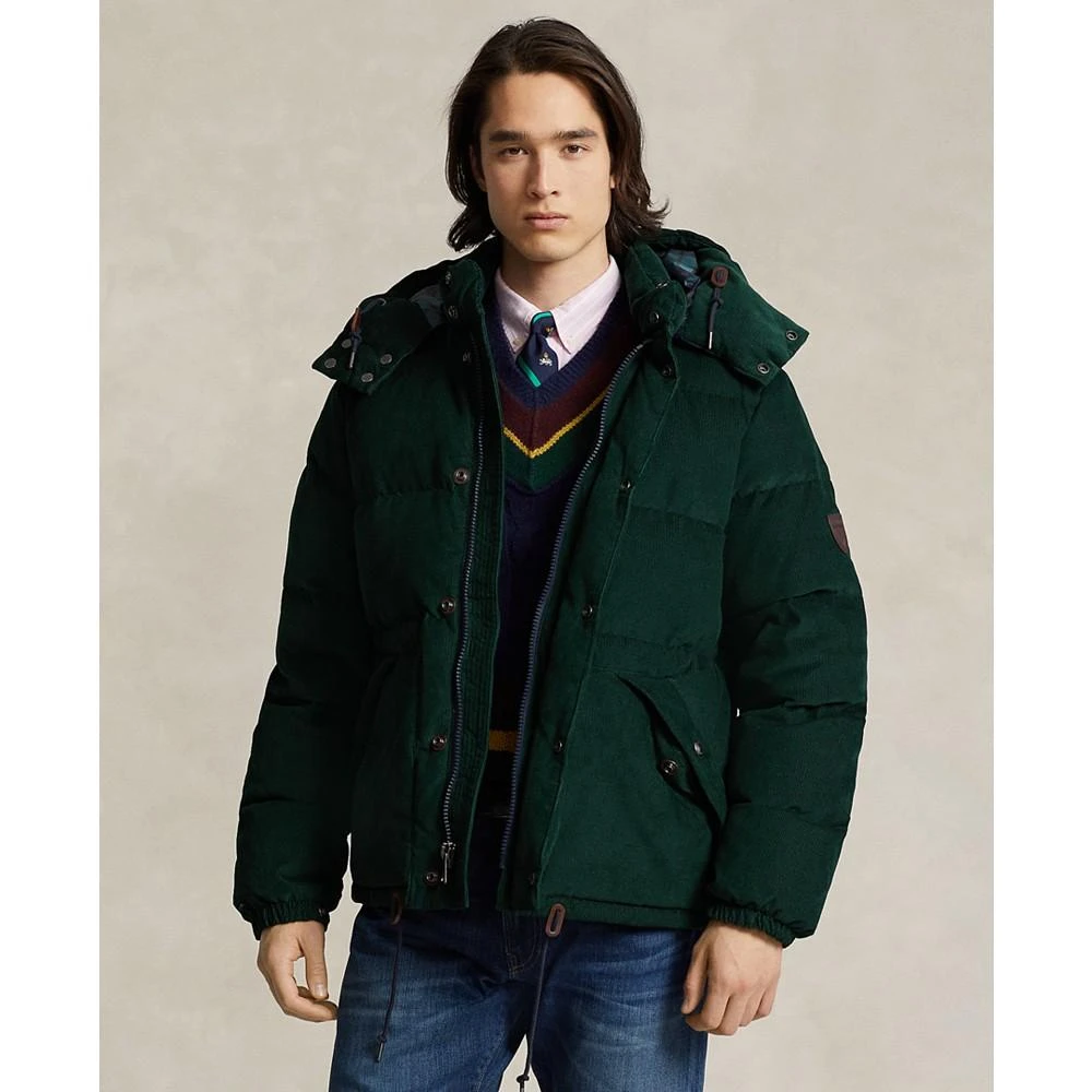 Polo Ralph Lauren Men's Water-Repellent Corduroy Down Jacket 1