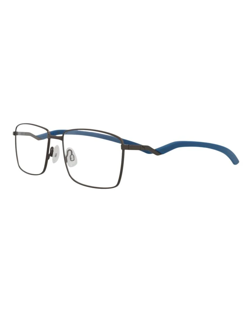 Puma Square-Frame Stainless Steel Optical Frames 2