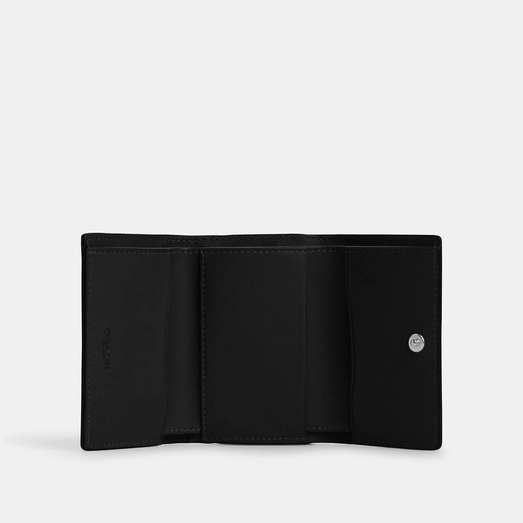 Coach Micro Wallet In Signature Canvas 2