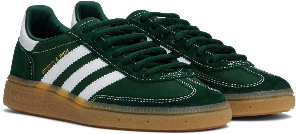 Sporty & Rich Green adidas Originals Edition Handball Spezial Sneakers 4