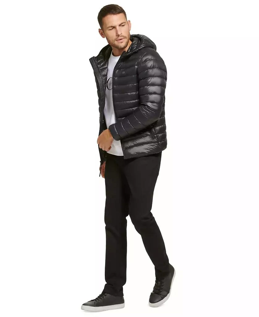 Calvin Klein Men's Hooded & Quilted Packable Jacket 4