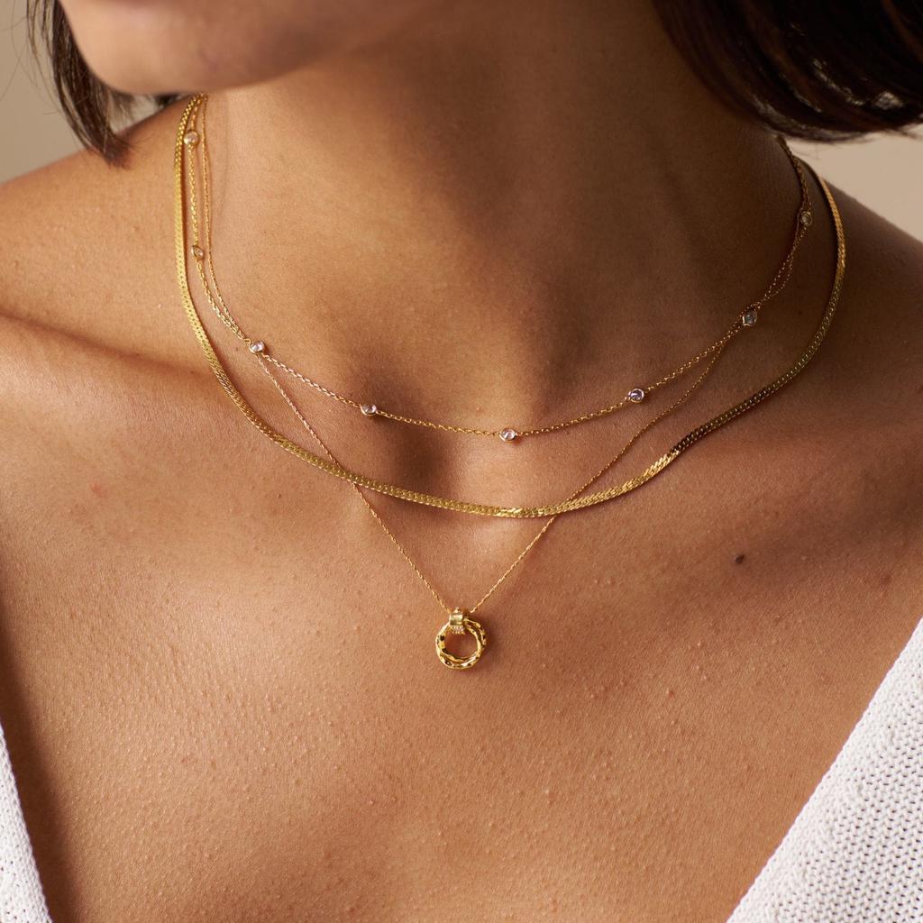 Orelia London Stationed Crystal 
Snake 2