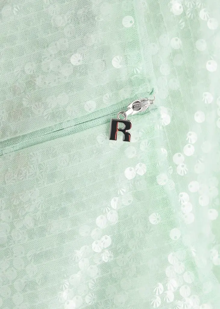 ROTATE Birger Christensen Sequin-embellished tulle mini dress 5