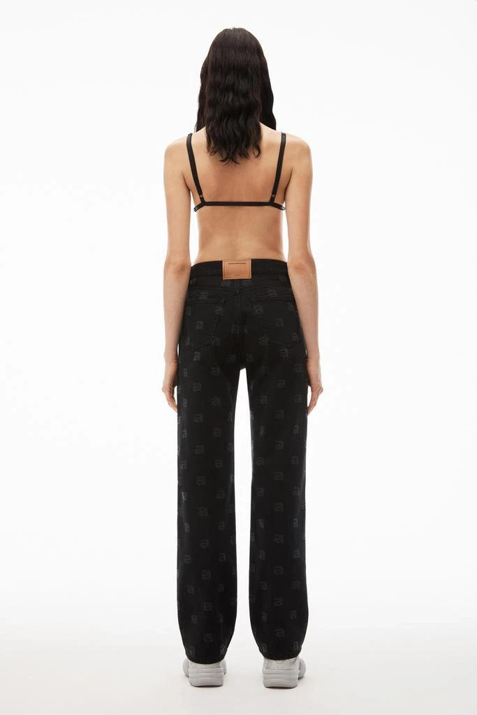 Alexander Wang EZ mid-rise straight-leg jeans 4