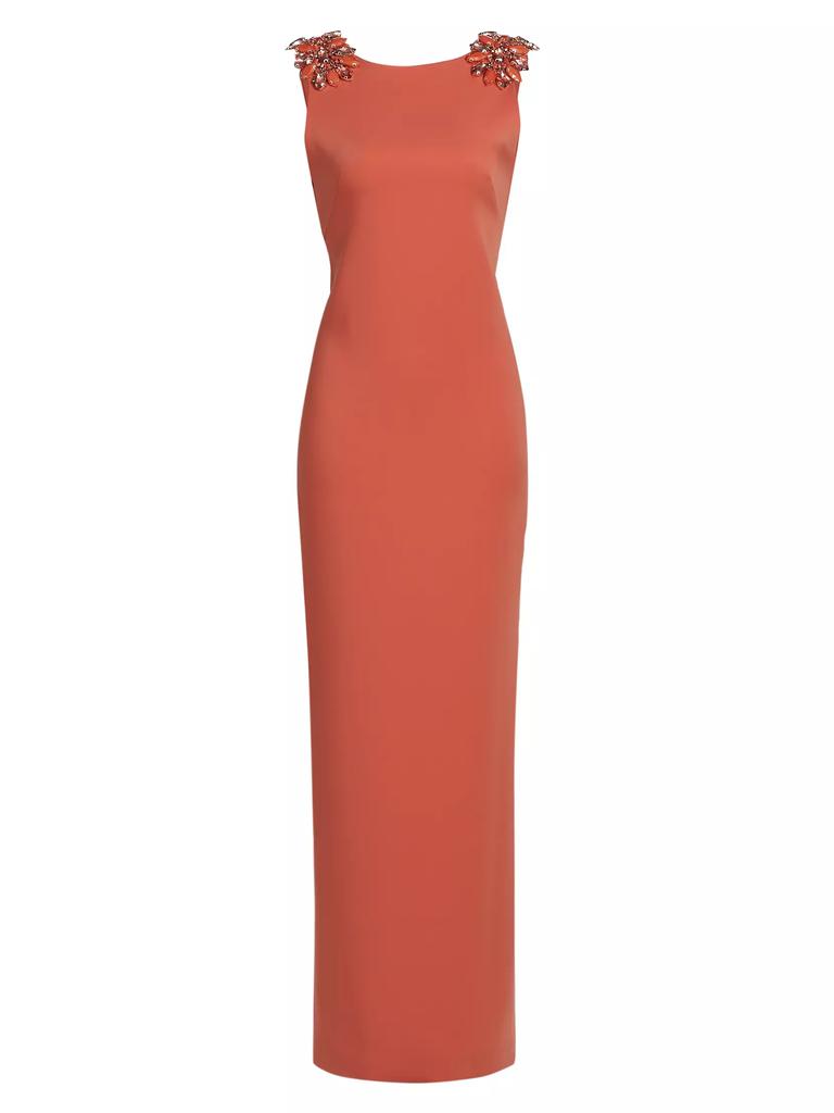 Zuhair Murad Cady Embellished Column Gown