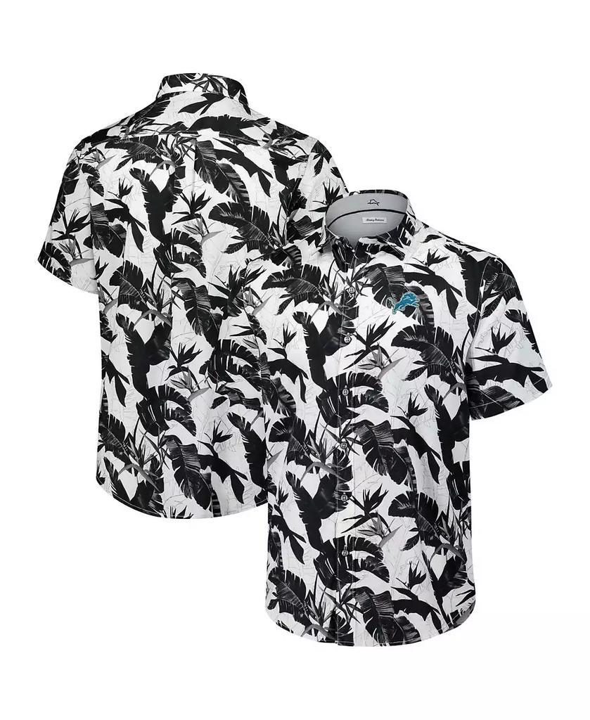 売れ筋商品|||トッミーバハマ シャツ トップス レディース Men's Black Las Vegas Raiders Tidal Kickoff Camp Button-Up Shirt Black Men's Tommy Bahama Black Tampa Bay Buccaneers Tidal Kickoff