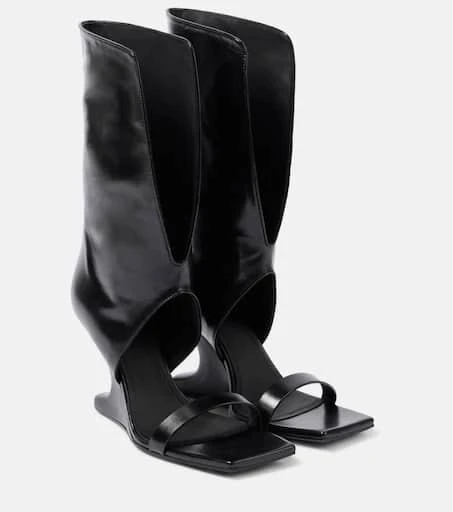 Rick Owens Cantilever 80 leather sandals 1
