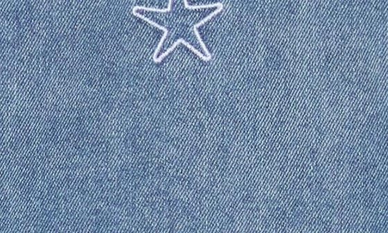 VIGOSS Star Embroidered Denim Jacket 4