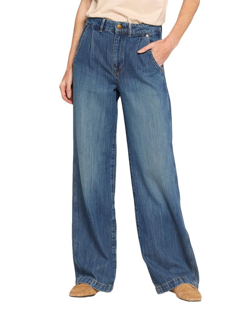 CURRENT ELLIOTT Current/Elliott The Postman Lancaster Wide Leg Jean