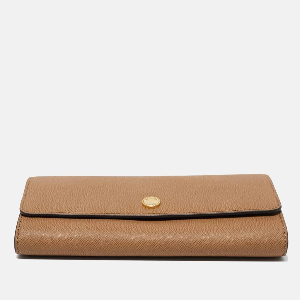Michael Kors Beige Saffiano Leather Wallet 6