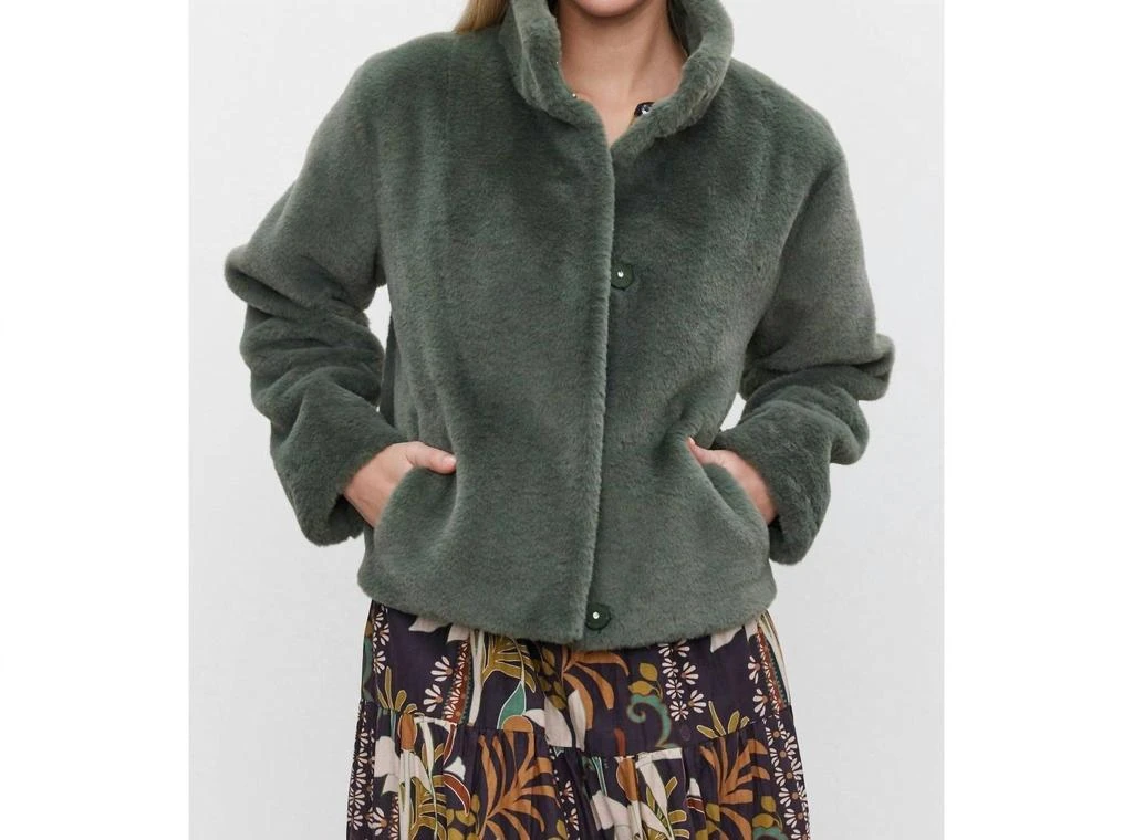 Velvet by Graham & Spencer Velvet By Graham & Spencer - Sheena Lux Faux Fur Jacket 1