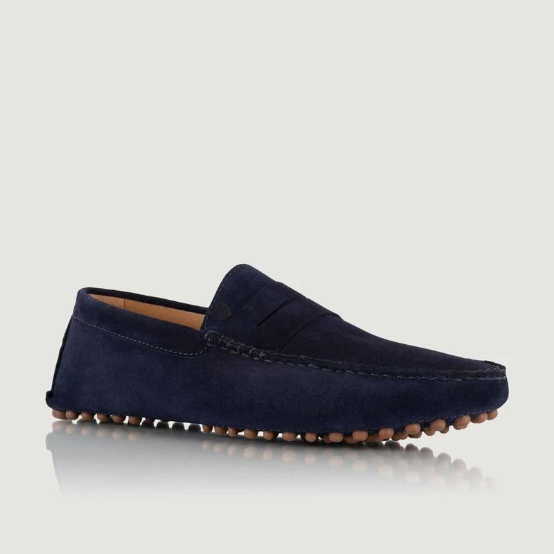 Bobbies Paris Lewis Picots Loafers Bleu Marine BOBBIES PARIS 2