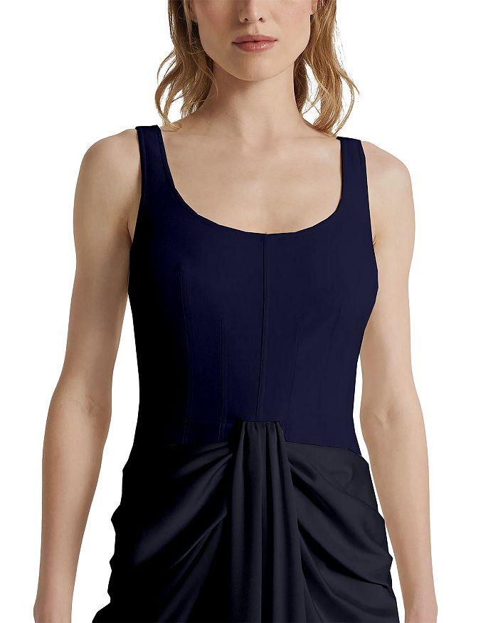 Safiyaa Marlena Scoop Neck Gown