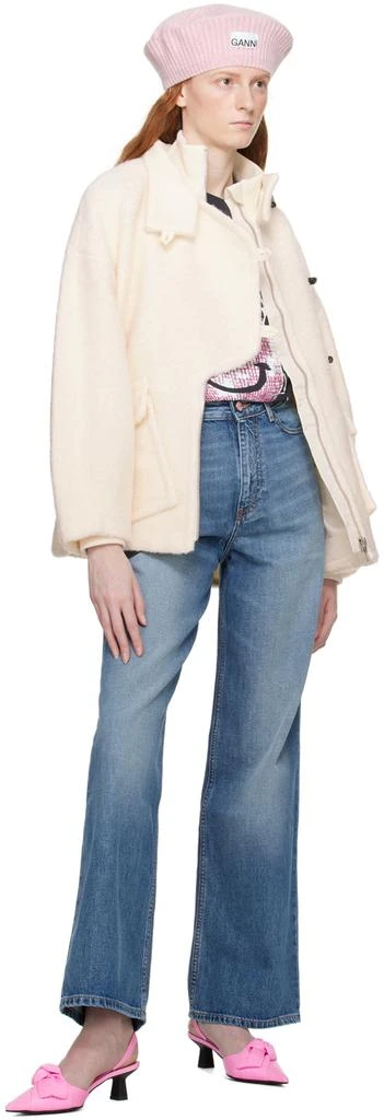 Ganni Blue Magny Jeans 4