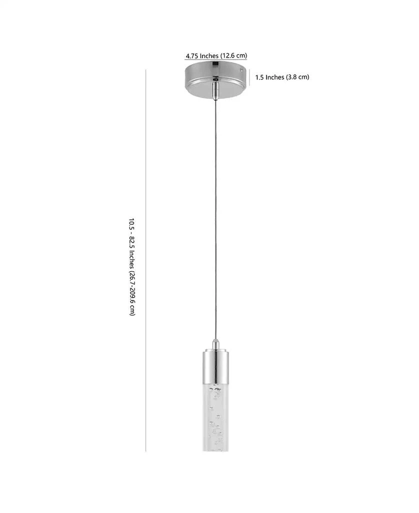 JONATHAN Y Bolha 1-Light Bubble Modern Minimalist Integrated LED Pendant 7