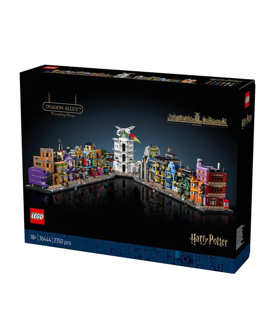 LEGO Harry Potter Diagon Alley Wizarding Shops Set 76444 2