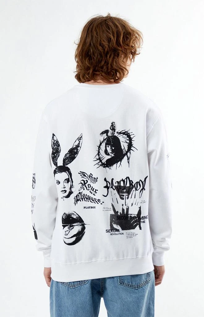Playboy By PacSun For All Crew Neck Sweatshirt 2