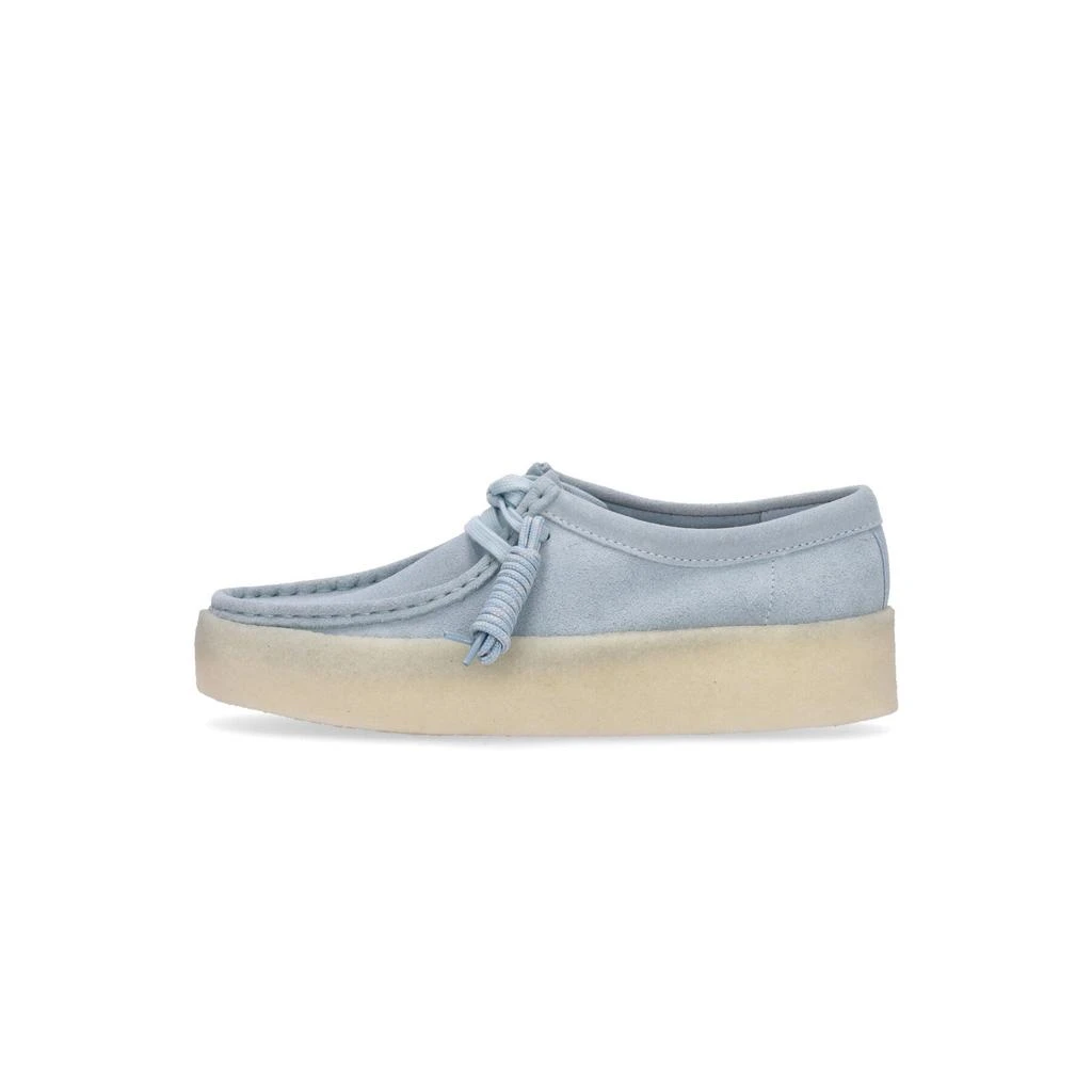 Clarks Women's Lifestyle Shoe W Wallabee Cup Blue Suede 1