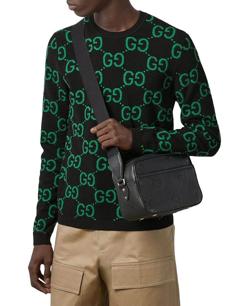 Gucci JUMBO GG MEDIUM MESSENGER BAG 2