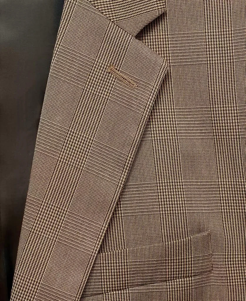 Mango Men's Prince Of Wales Slim-Fit Suit Blazer 6