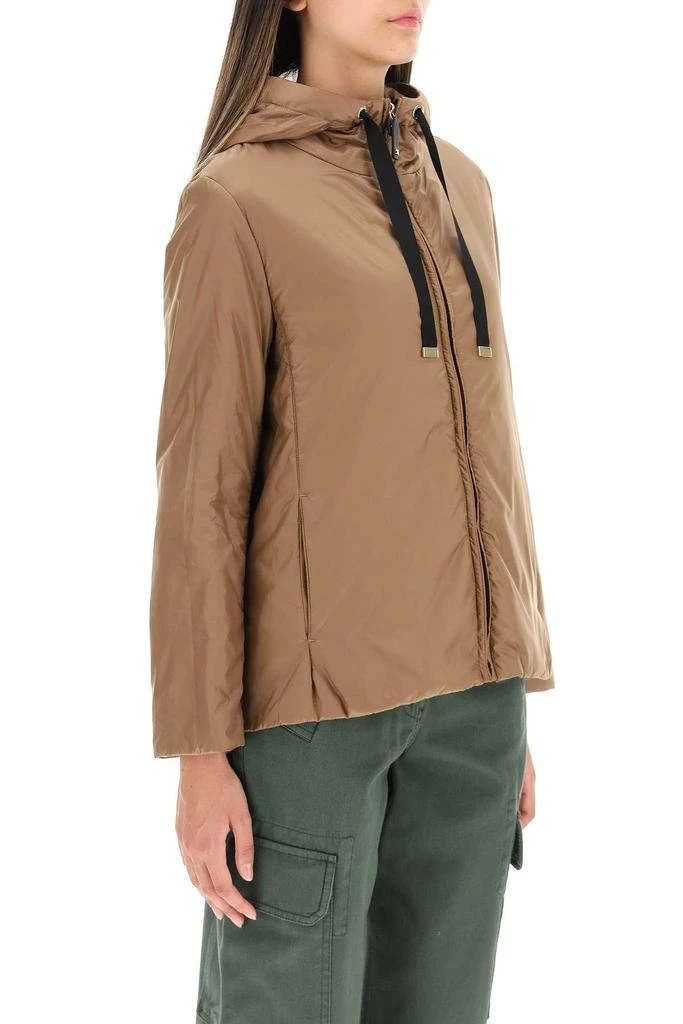 MAX MARA THE CUBE GREENH HOODED JACKET 3