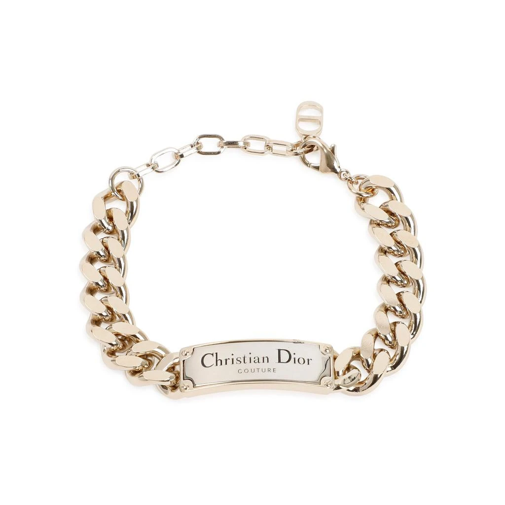 Dior Homme Dior Homme Logo Engraved Chain Link Bracelet 1