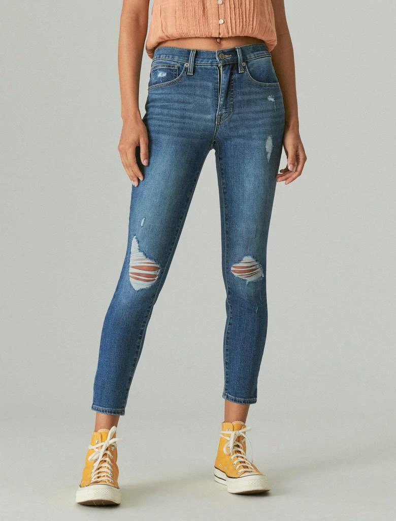 Lucky Brand Women's High Rise Bridgette Skinny 4