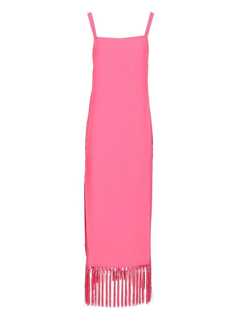 milly nola pleated flounce cotton poplin mini dress Milly Nola Pleated Flounce Cotton Poplin Mini Dress