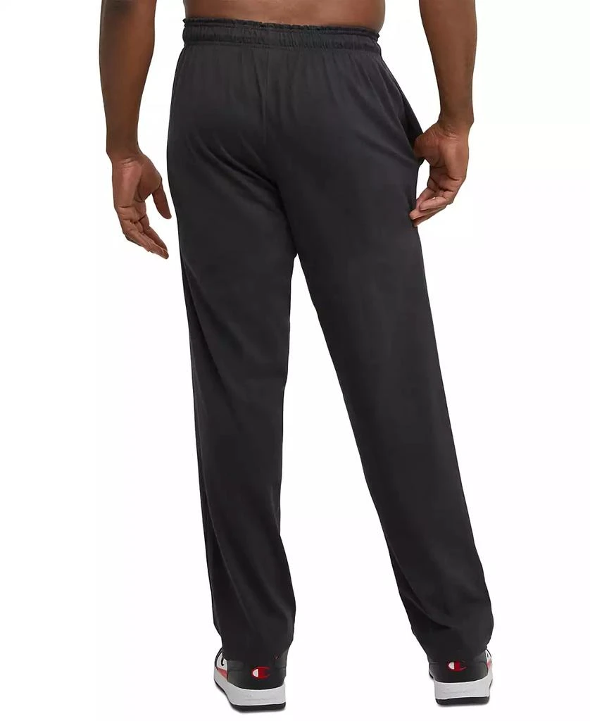 Champion Men's Big & Tall Standard-Fit Jersey-Knit Track Pants 2