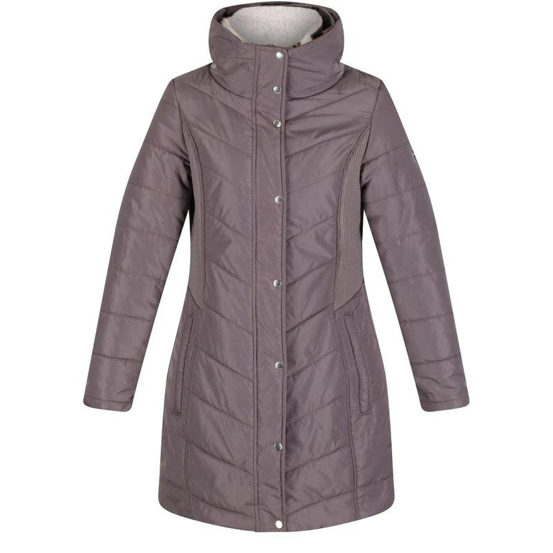 Regatta Womens/Ladies Parthenia Rochelle Humes Insulated Parka Coconut 1