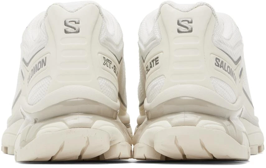 Salomon White & Silver XT-Slate Sneakers 2