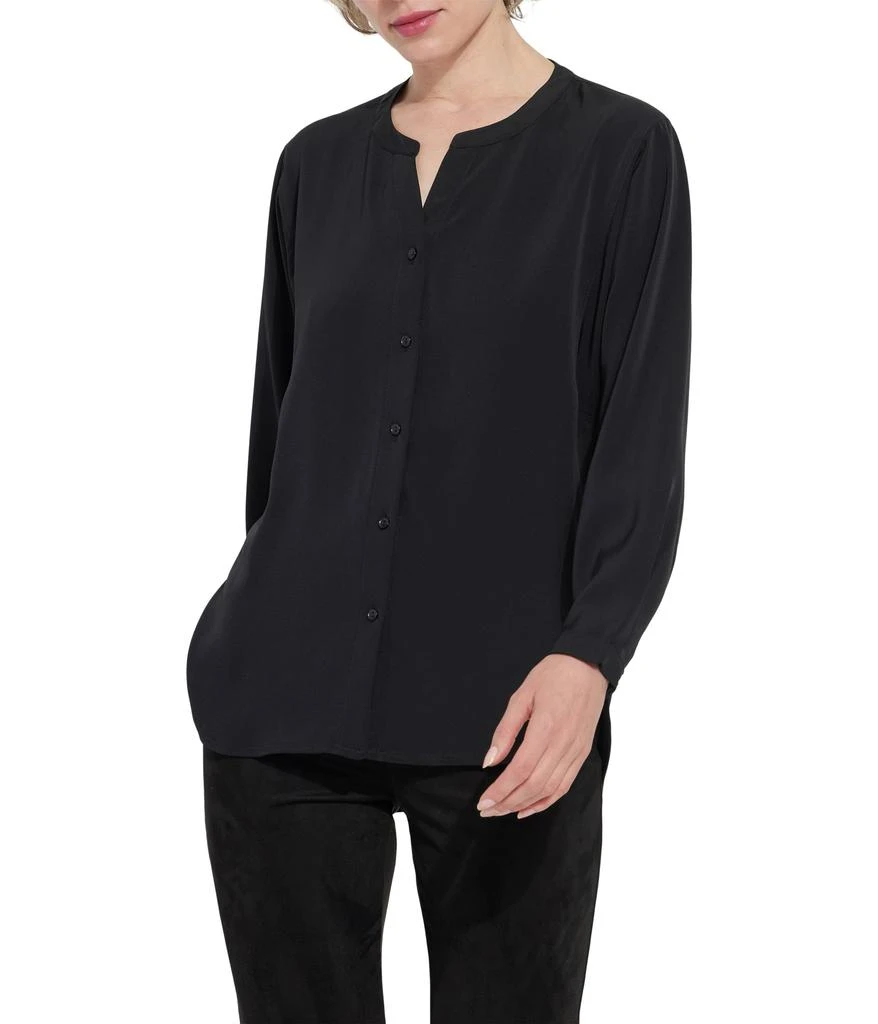 Lyssé Mia Stretch Woven Top 1