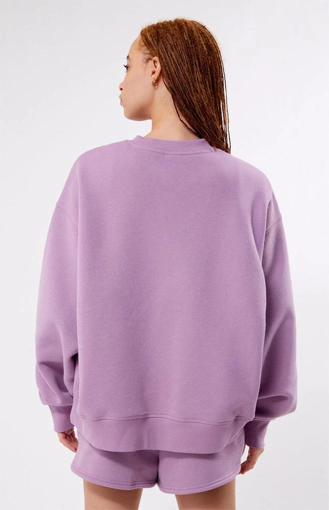 PacSun Pac 1980 Eyelet Crew Neck Sweatshirt 4