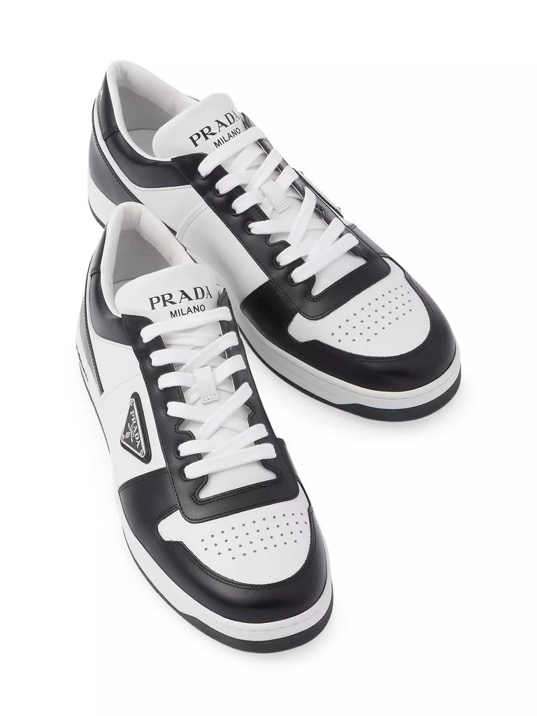 Prada Men's Downtown Leather Sneakers 3
