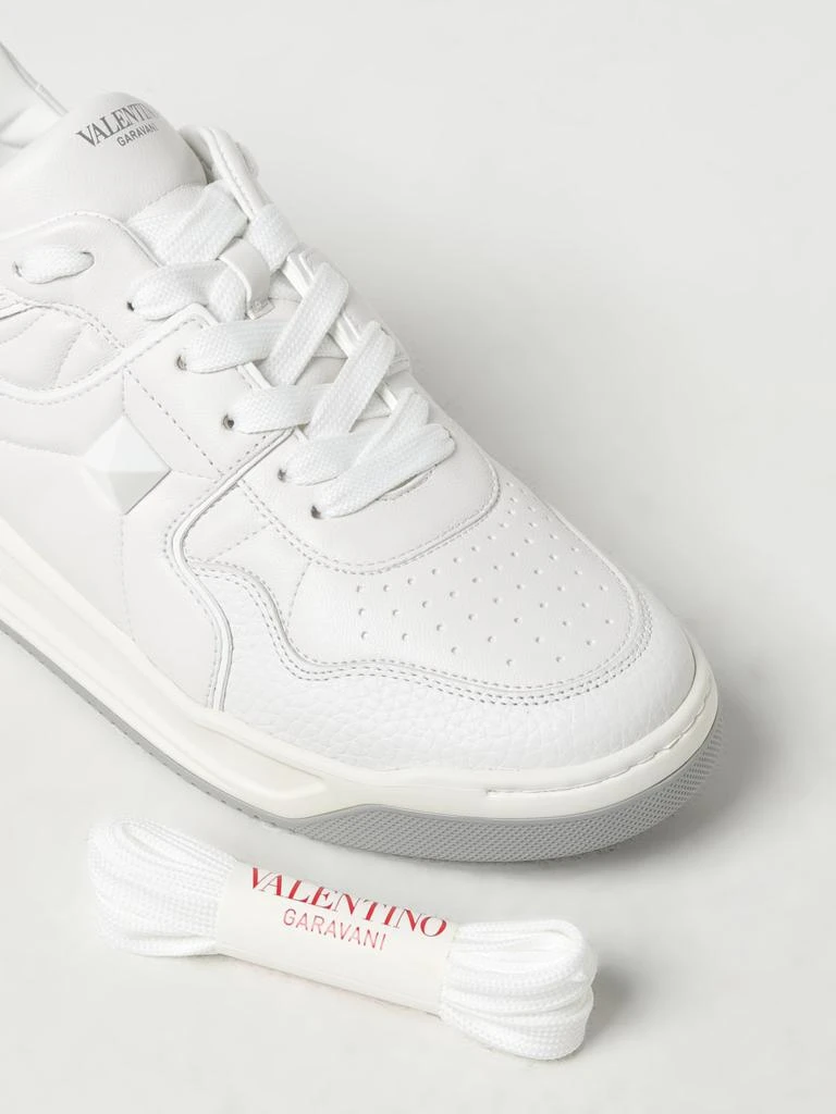 Valentino Valentino Garavani One Stud sneakers in grained leather 4