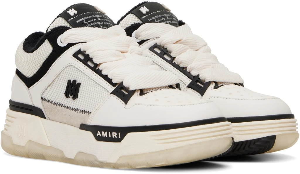 AMIRI White & Black MA-1 Sneakers 4
