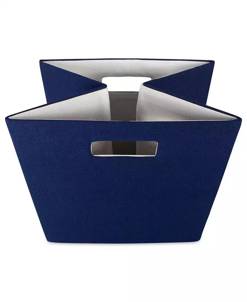 Design Imports Polyester Cube Solid Square