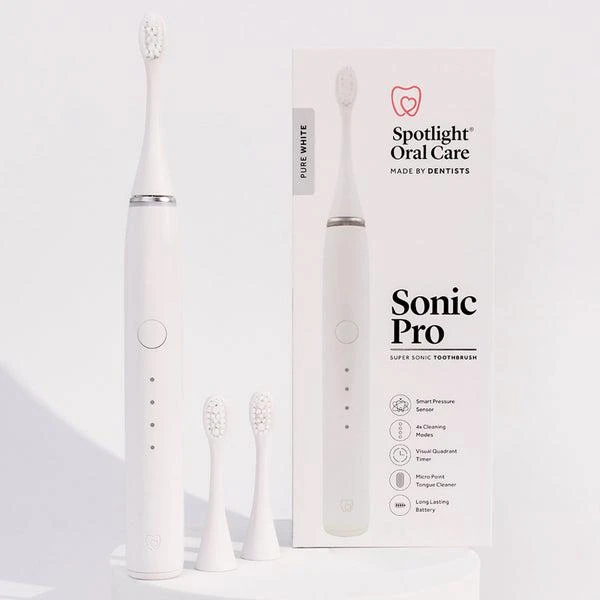 Spotlight Oral Care Spotlight Oral Care Sonic Pro Toothbrush - Pure White 2