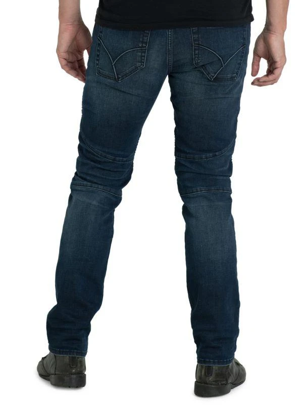Stitch's Jeans Distressed Slim Fit Biker Jeans 2