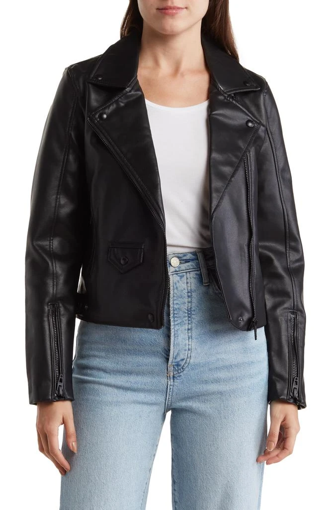 Blank NYC Faux Leather Moto Jacket 1