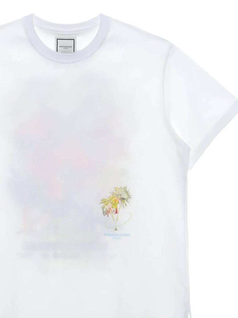 Wooyoungmi Wooyoungmi Graphic Crew Neck T-Shirt